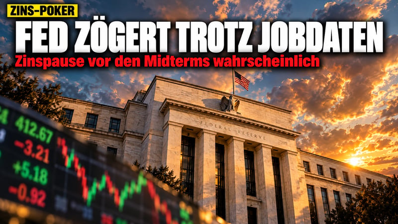 Zins-Poker in Washington: Jobdaten stark – und trotzdem keine Erhöhung?