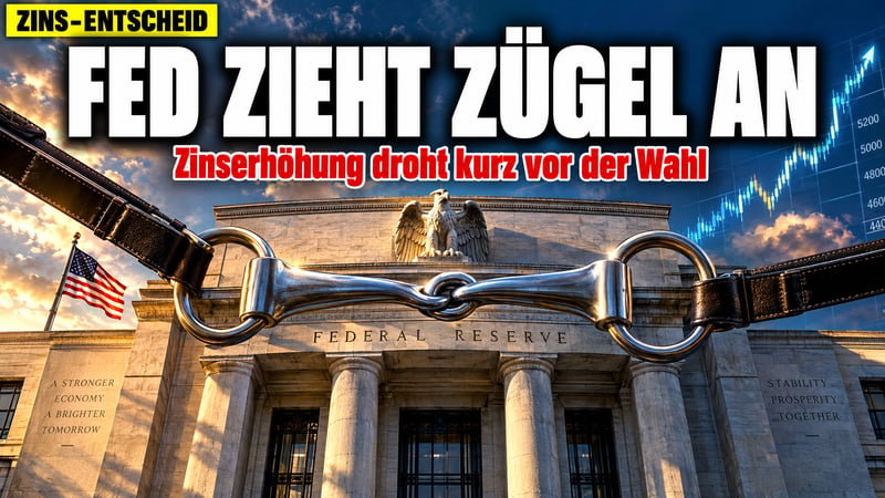 Zins-Poker vor der Wahl: Trumps Wunsch-Fed-Chef zieht die Zügel an!