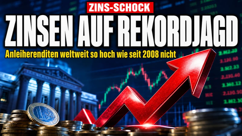 Zins-Schock am Anleihemarkt: Schulden so teuer wie seit 2008 nicht