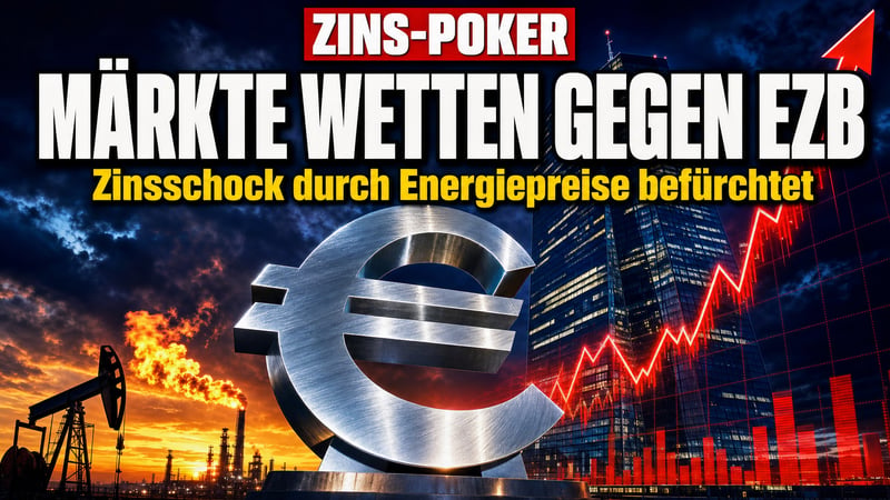 Zins-Schock voraus? Märkte wetten gegen Lagarde