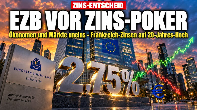 Zins-Showdown in Frankfurt: Ökonomen rufen Gipfel aus – Märkte zweifeln!
