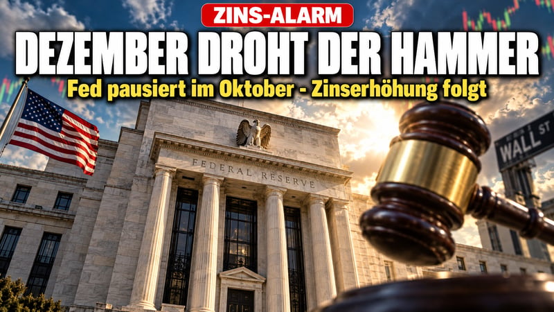 Zinsfalke Warsh: Pause im Oktober, im Dezember droht der Hammer