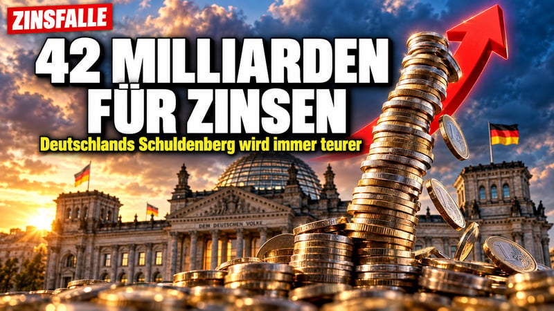 Zinsfalle Bundeshaushalt: Deutschlands Schulden werden zum Milliardengrab