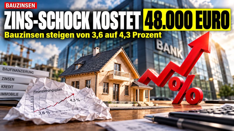 Zinsfalle Eigenheim: Wie einer Familie plötzlich 48.000 Euro fehlten