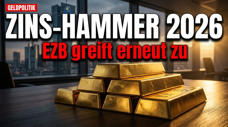 Zinswende reloaded: Warum die EZB den Bürgern 2026 erneut in die Tasche greifen könnte