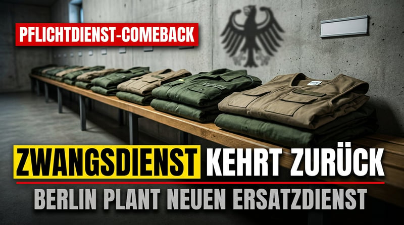 Zivildienst-Comeback durch die Hintertür: Berlin plant, was es 2011 leichtfertig abgeschafft hat
