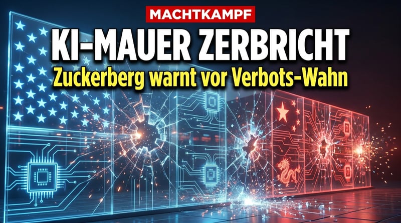 Zuckerberg gegen KI-Mauer: Warum der Meta-Chef Washingtons Verbotsfantasien eine Abfuhr erteilt