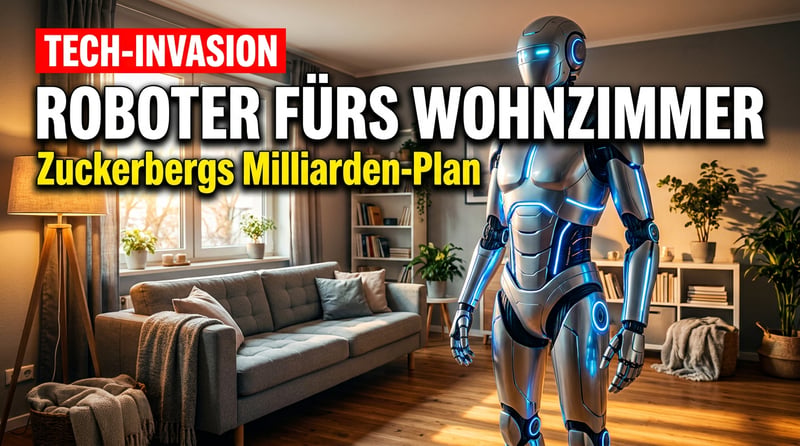 Zuckerbergs nächster Milliarden-Wurf: Humanoide Roboter sollen ins deutsche Wohnzimmer einziehen