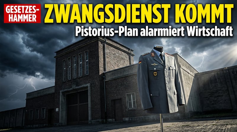 Zwangsdienst durch die Hintertür: Pistorius will Arbeitnehmer per Gesetz zur Kaserne zwingen