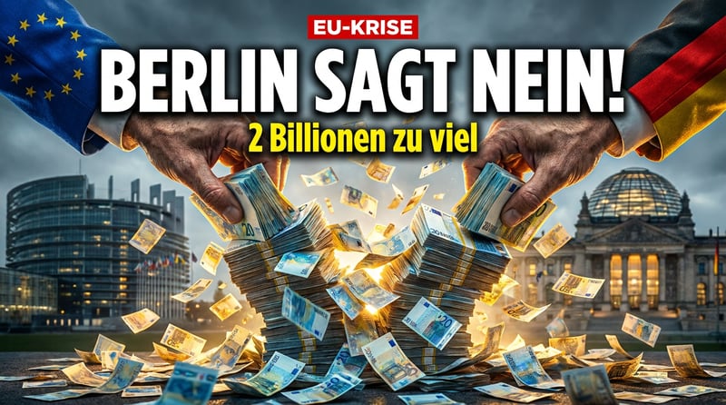Zwei Billionen Euro Brüsseler Größenwahn: Berlin zieht die Notbremse