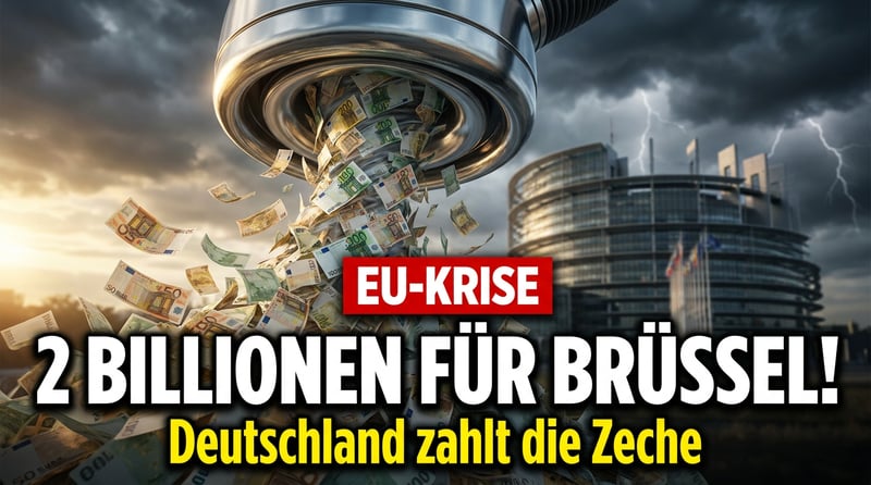 Zwei Billionen für Brüssel: Der EU-Geldhunger kennt keine Grenzen mehr