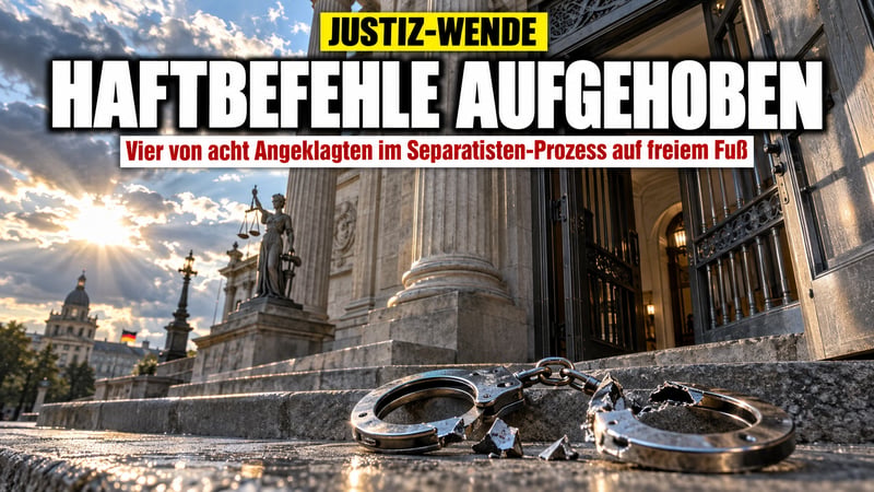 Zwei Jahre U-Haft – und jetzt frei: Paukenschlag im Separatisten-Prozess
