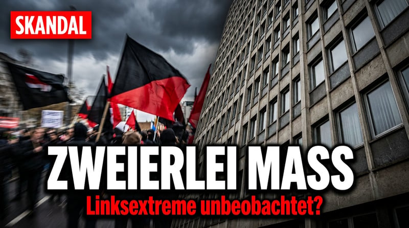 Zweierlei Maß: Warum das linksextreme Bündnis „Widersetzen“ vom Verfassungsschutz verschont bleibt