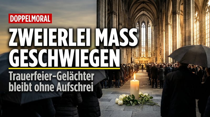 Zweierlei Maß: Wenn SPD-Größen bei der Trauerfeier scherzen, schweigt das Land