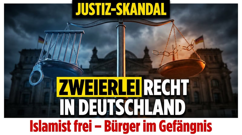 Zweierlei Recht: Wenn der Staat Islamisten laufen lässt und Rundfunkverweigerer einsperrt