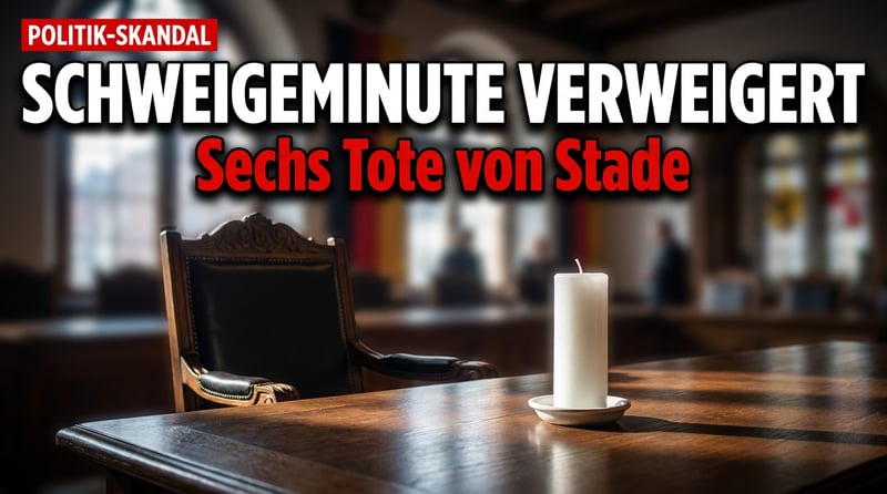 Zweierlei Trauer: SPD-Funktionär verweigert Schweigeminute für die sechs Toten von Stade