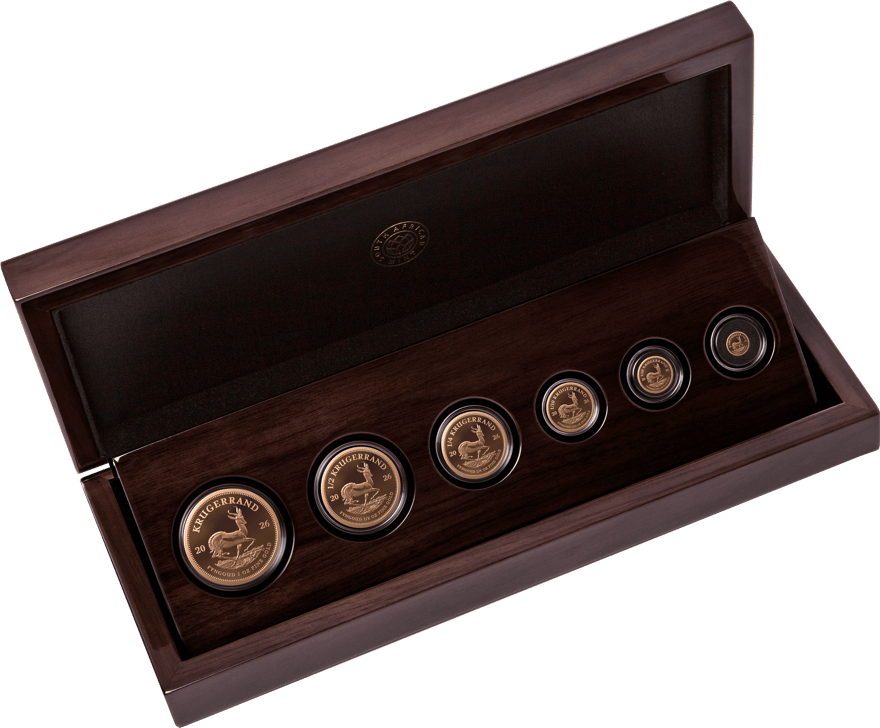 Krügerrand 6 Goldmünzen Prestige Set 2026