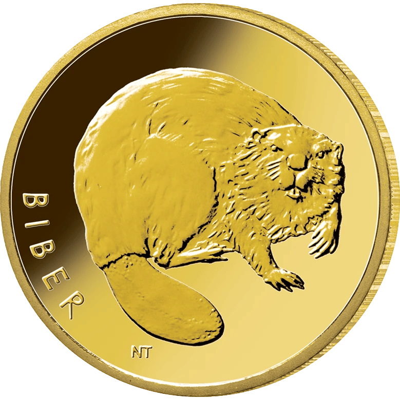 20 euro Eurasian beaver 2024, picture side