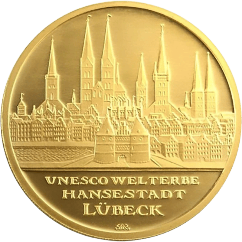 100 euro 2007, Lübeck, picture side