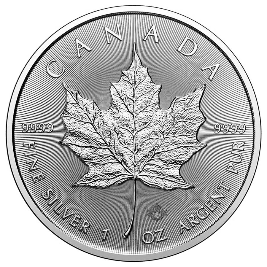 25 × 1 ounce Silver Maple Leaf 2026, photo of the piece