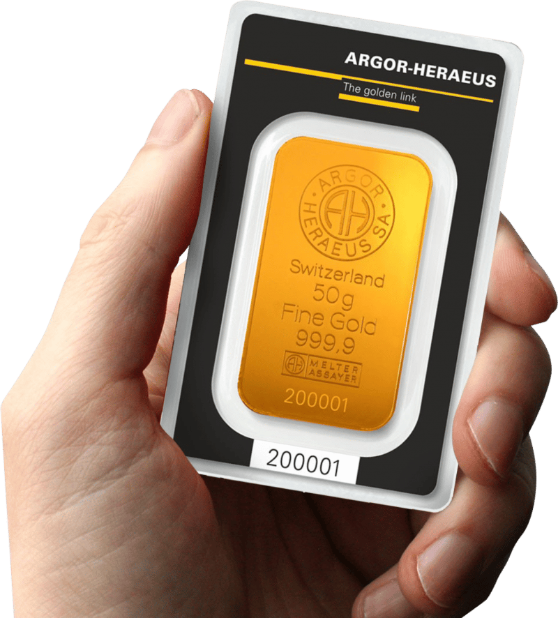 The black card with the bar in a hand