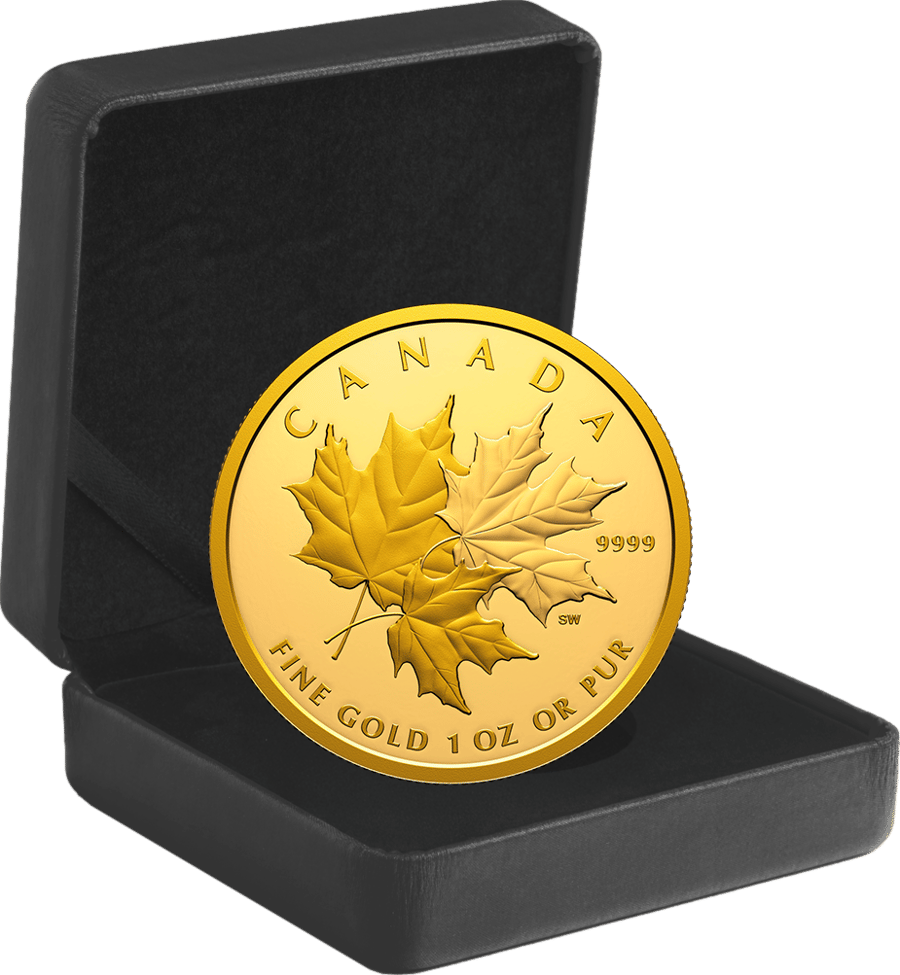1 ounce of gold 2025, in the case of the Royal Canadian Mint