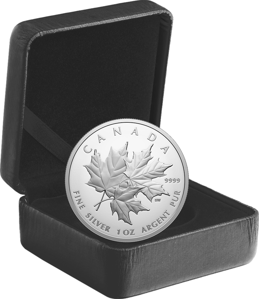 1 ounce of silver 2025, in the case of the Royal Canadian Mint