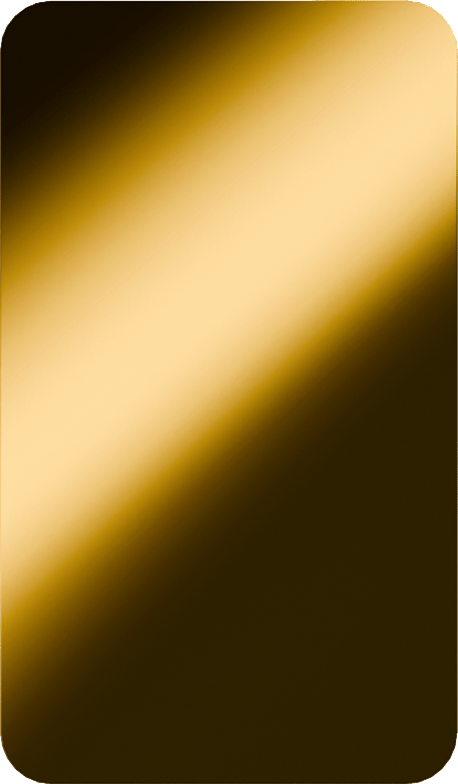 Die glatte Rückseite des Barrens