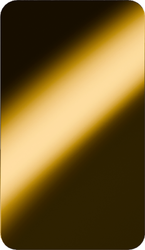 Die glatte Rückseite des Barrens