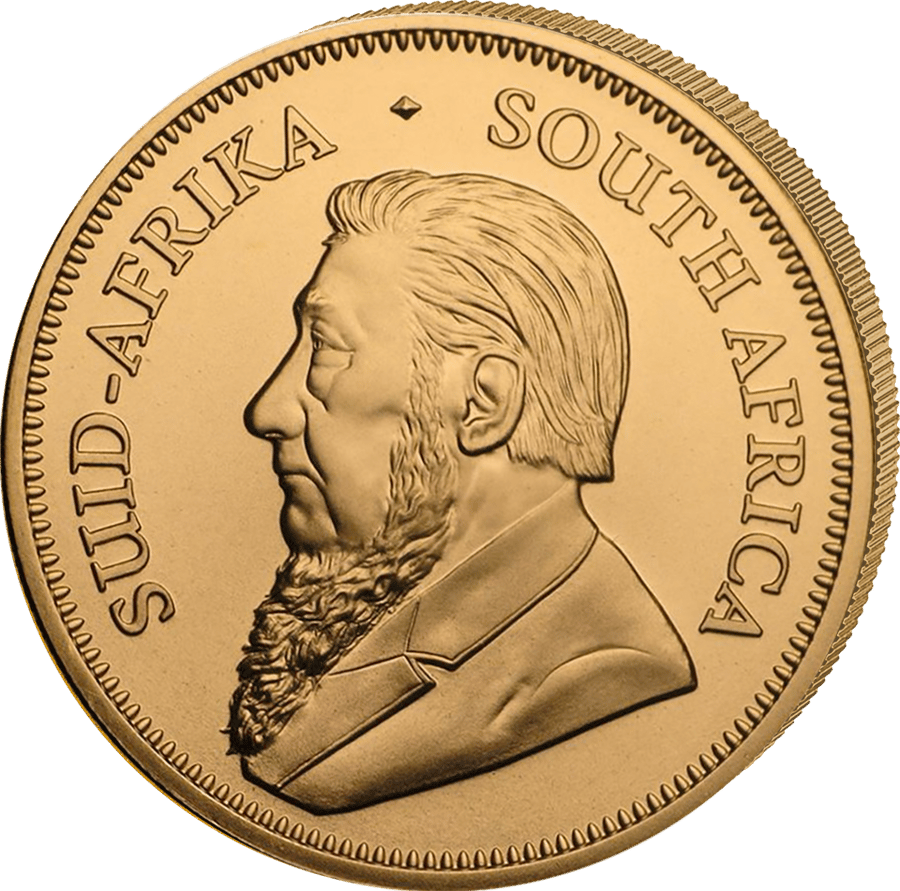 1 Unze Gold · Seite mit Paul Kruger