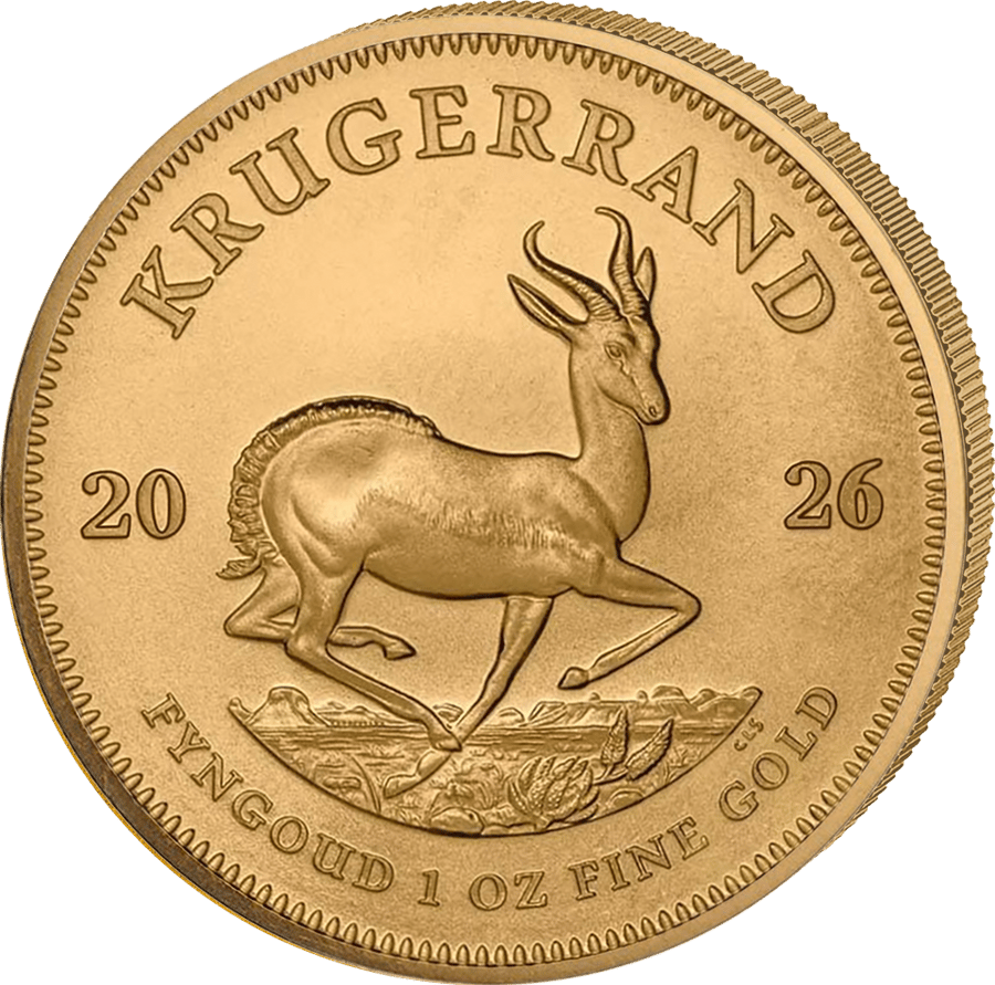 1 Unze Gold · Springbockseite