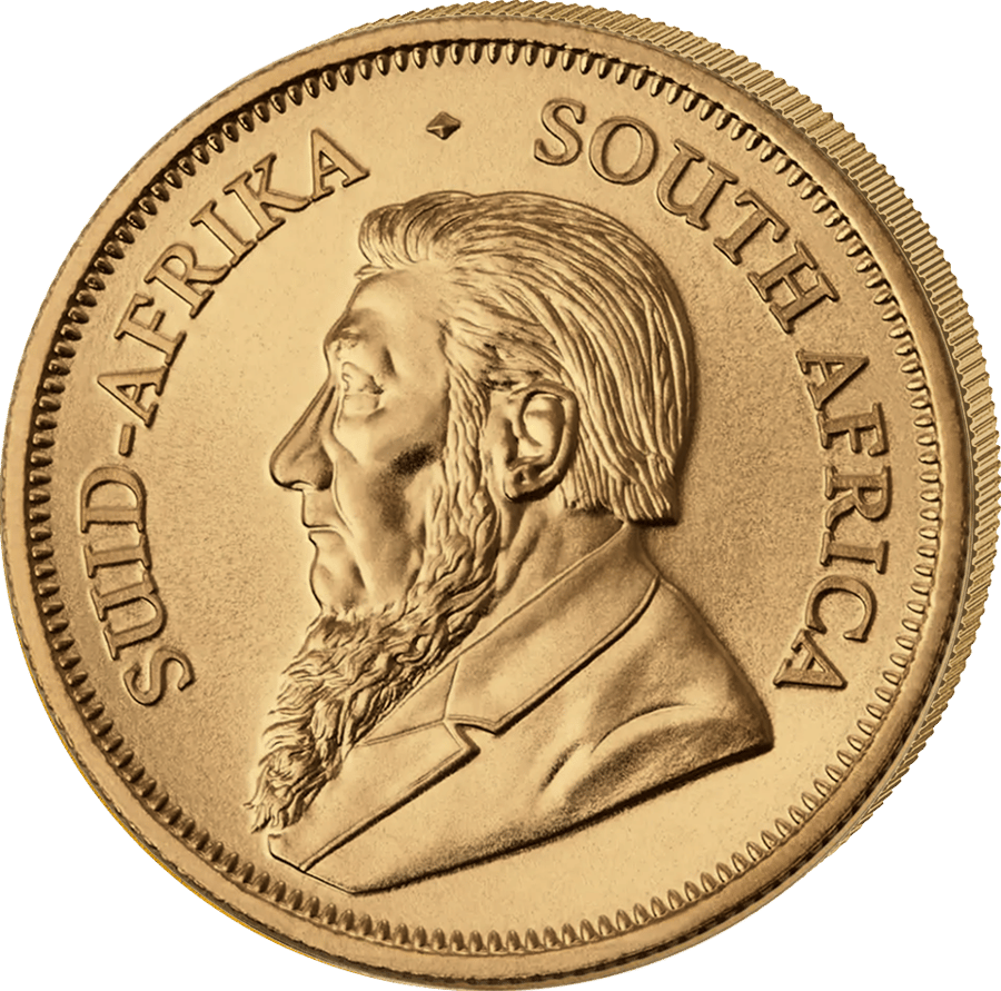 1/2 ounce of gold · Side with Paul Kruger
