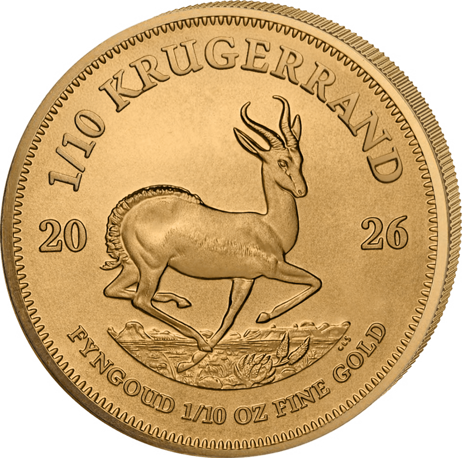 1/10 Unze Gold · Springbockseite