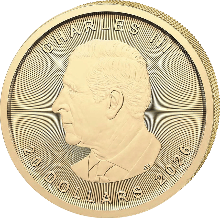 1/2 ounce of gold · Portrait side