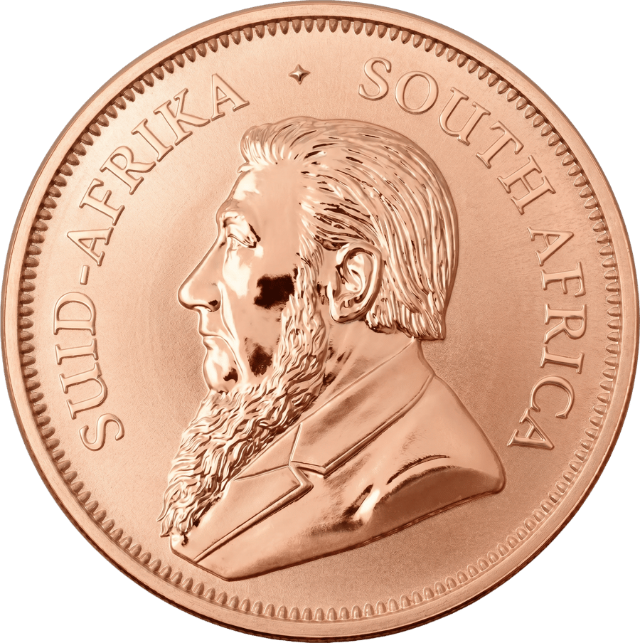 1 Unze · Seite mit Paul Kruger