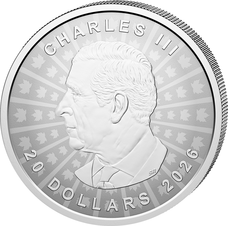 Ultra High Relief in silver · Portrait side