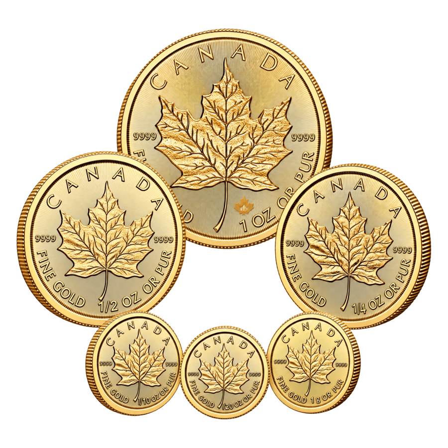 Gold Pyramid · All six coins