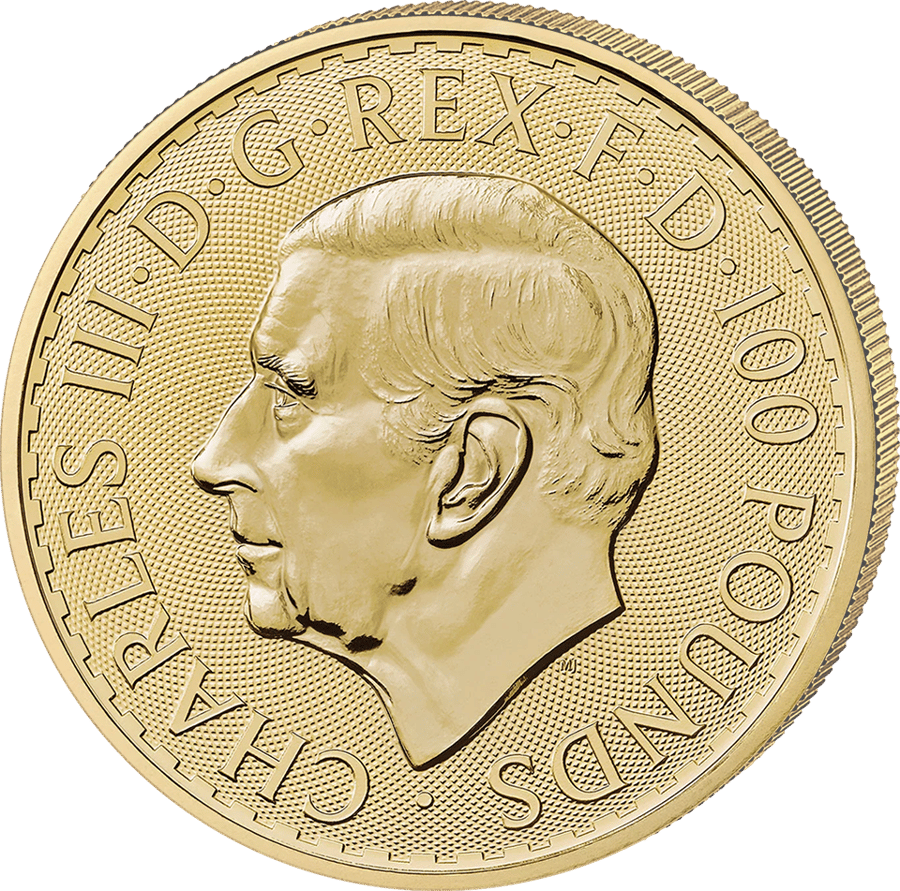 1 ounce of gold, 2027 · Portrait side