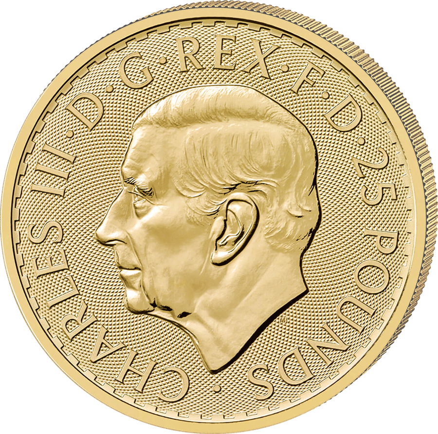 1/4 ounce of gold, 2027 · Portrait side