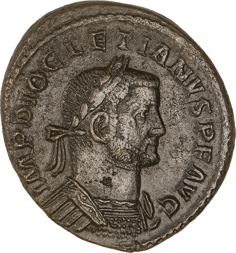 Großfollis Diocletian · Vorderseite