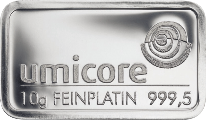 10 g platinum bar
