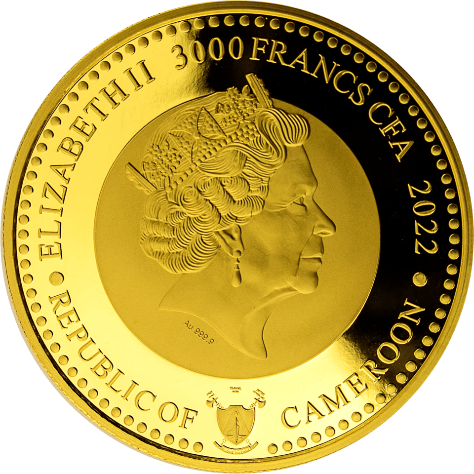 Native Americans 2022, 1 Unze Gold, Rückseite