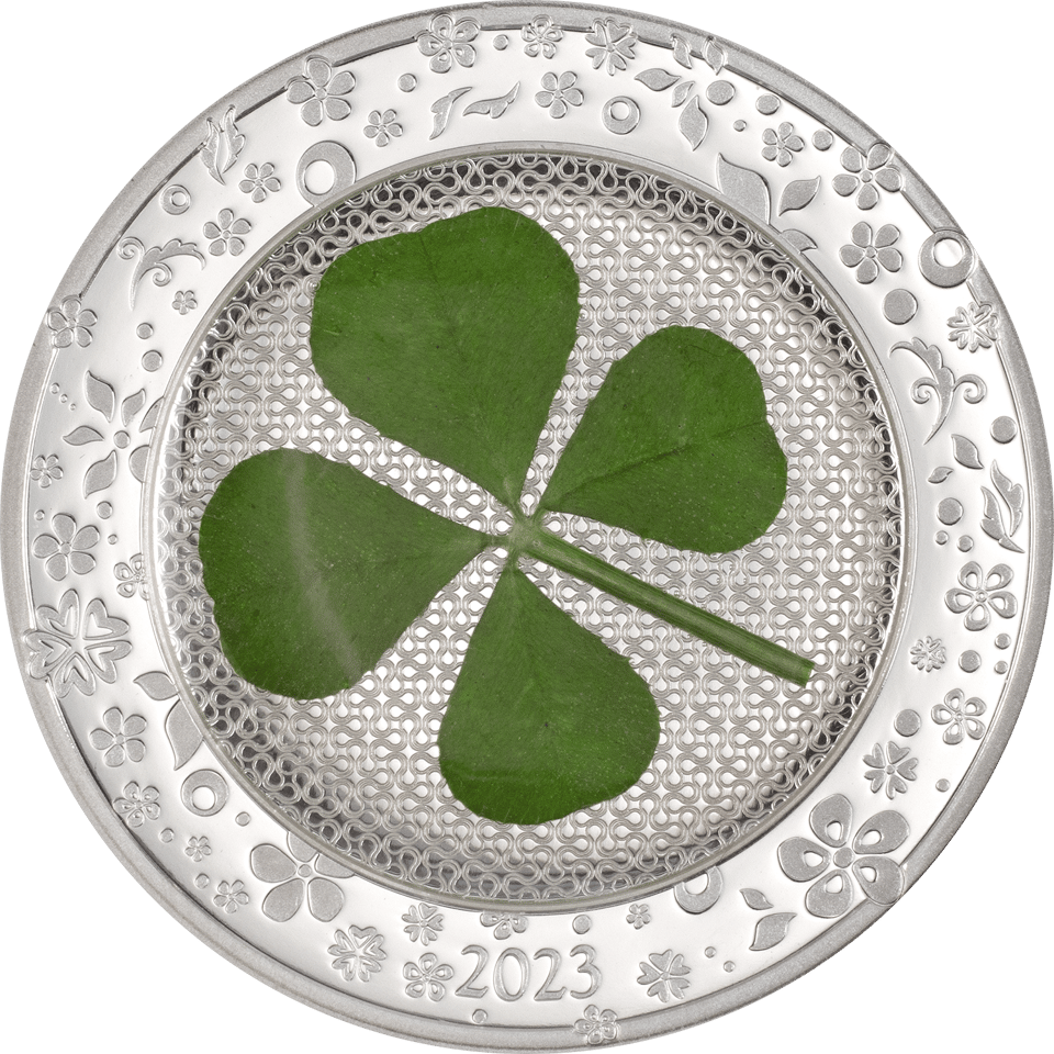 1 Unze Feinsilber, Bildseite