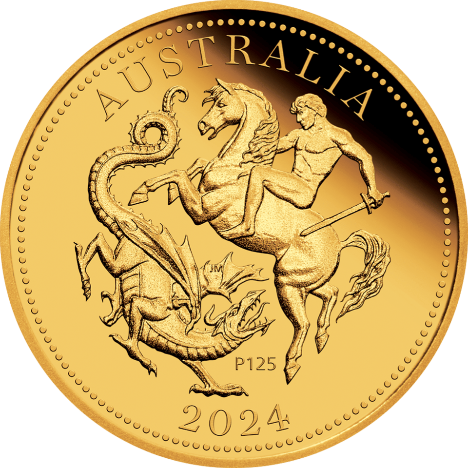 Australian Quarter Sovereign 2024, Bildseite
