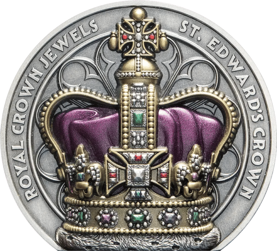 Royal Crown Jewels 2026, 2 Unzen Silber, Bildseite