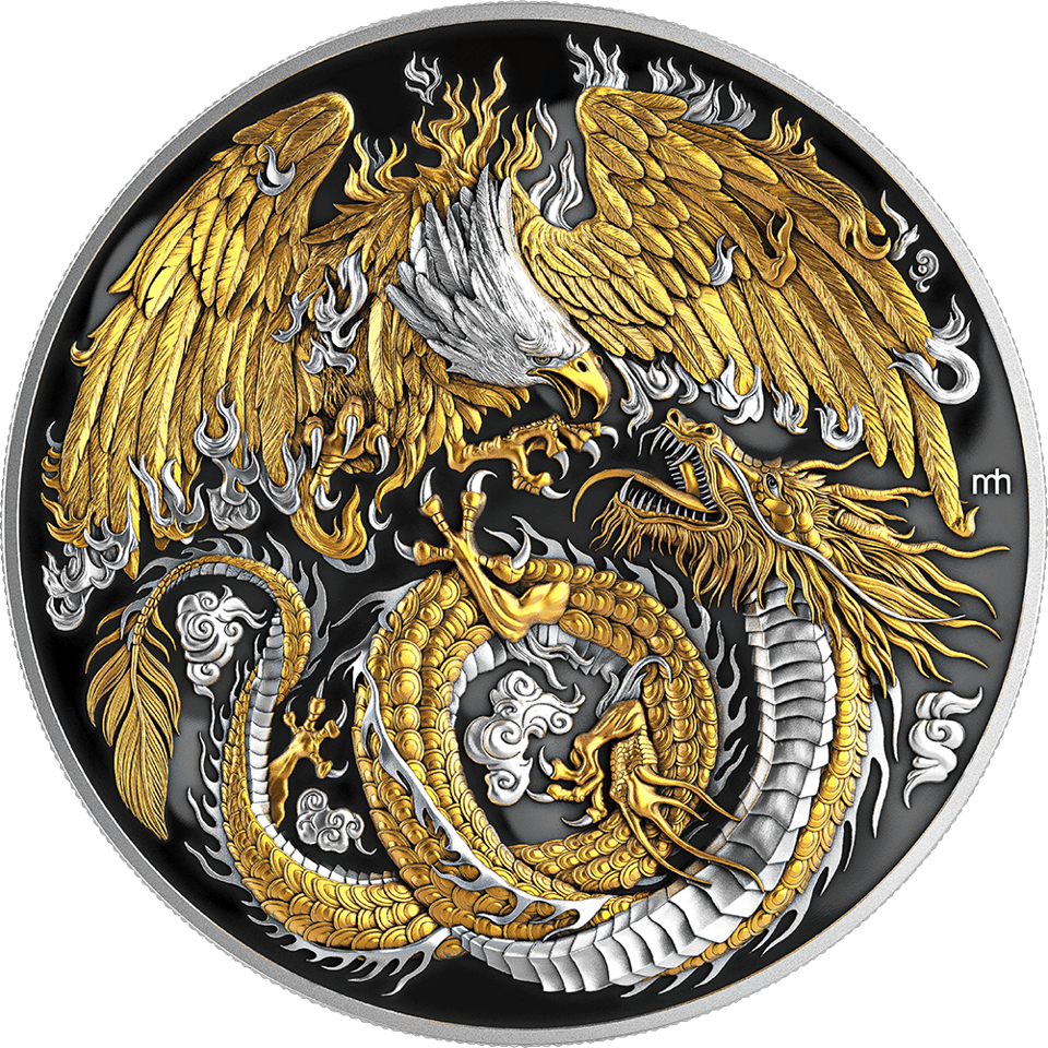 Dragón y fénix 2025, cara con el dragón