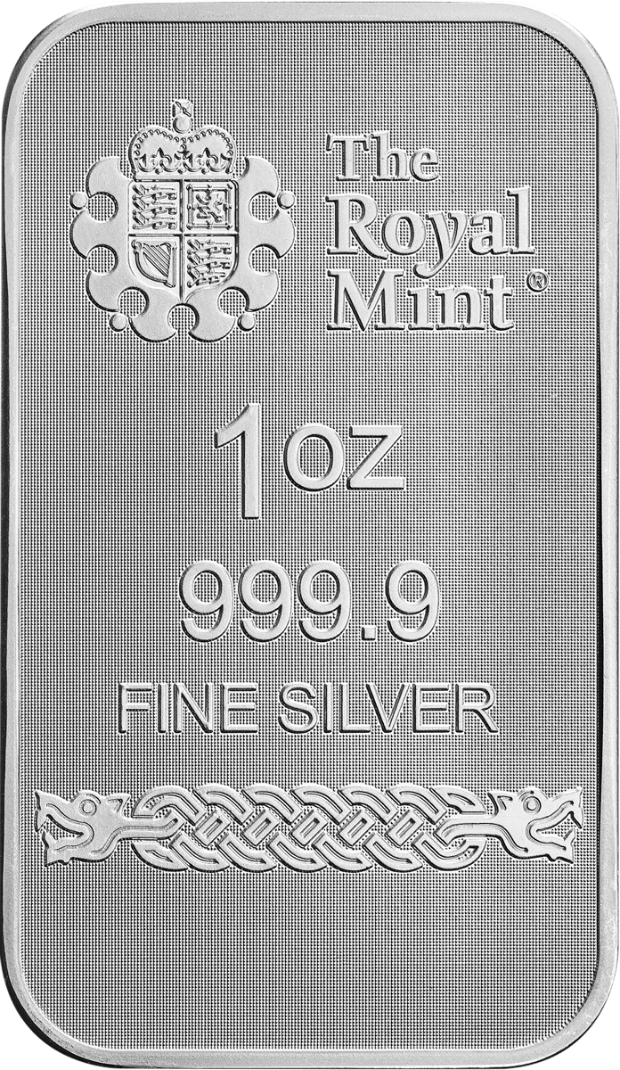 Loki, 1 ounce fine silver bar, back