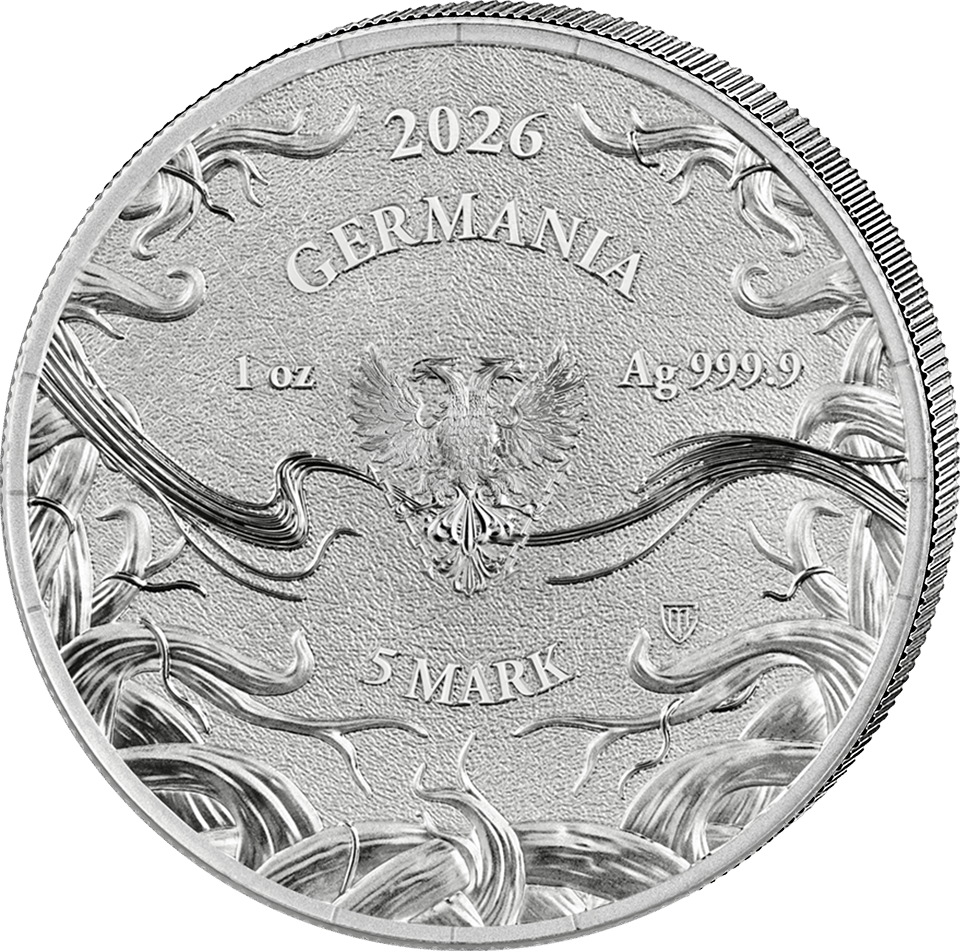 Skuld 2026, 1 ounce of fine silver, back