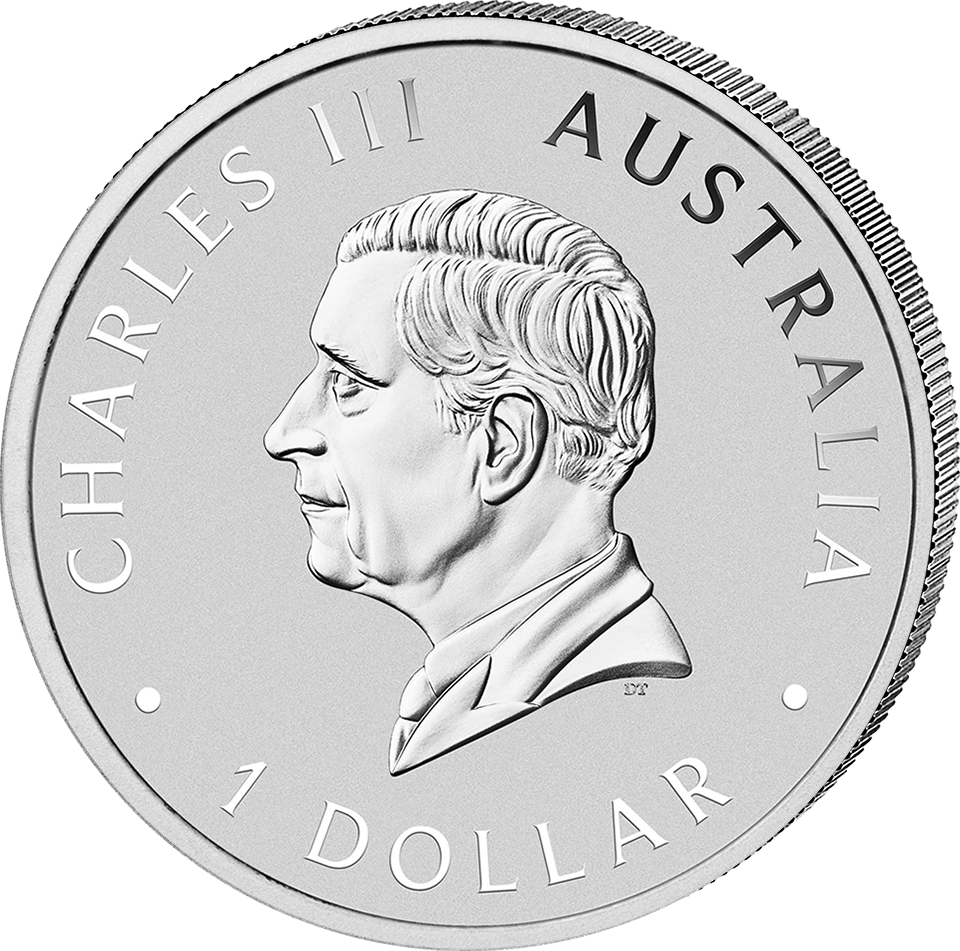 Wedge-Tailed Eagle 2026, 1 onza de plata, reverso
