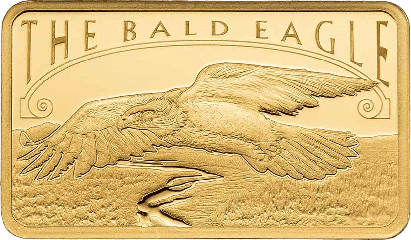 PAMP America the Free, 5 g goud, de baar